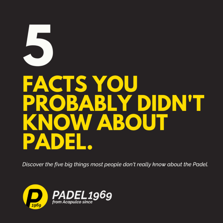 5 facts you probably didn't know about Padel