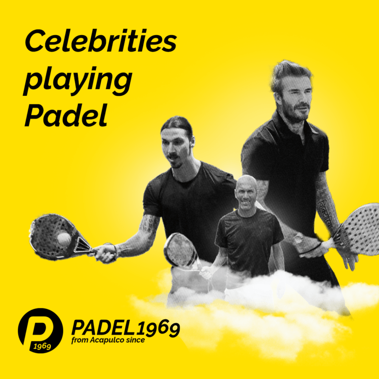 Celebrities playing Padel